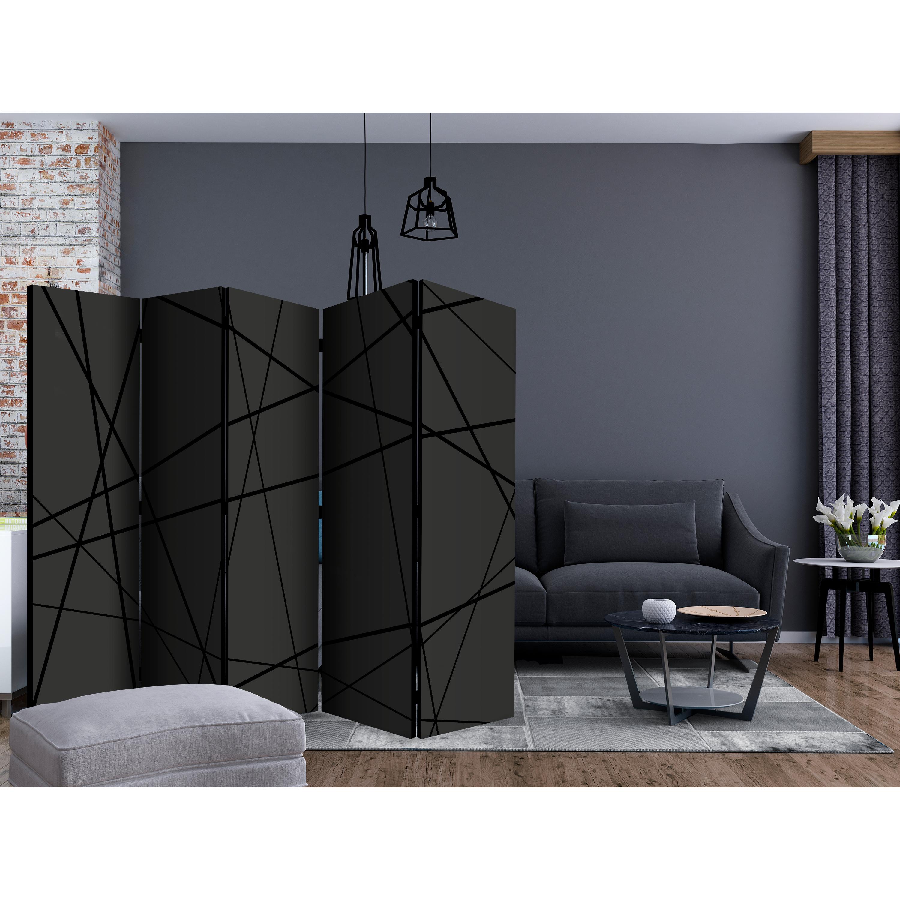 Rumsavdelare Arkiio Dark Intersection II 225x172 cm