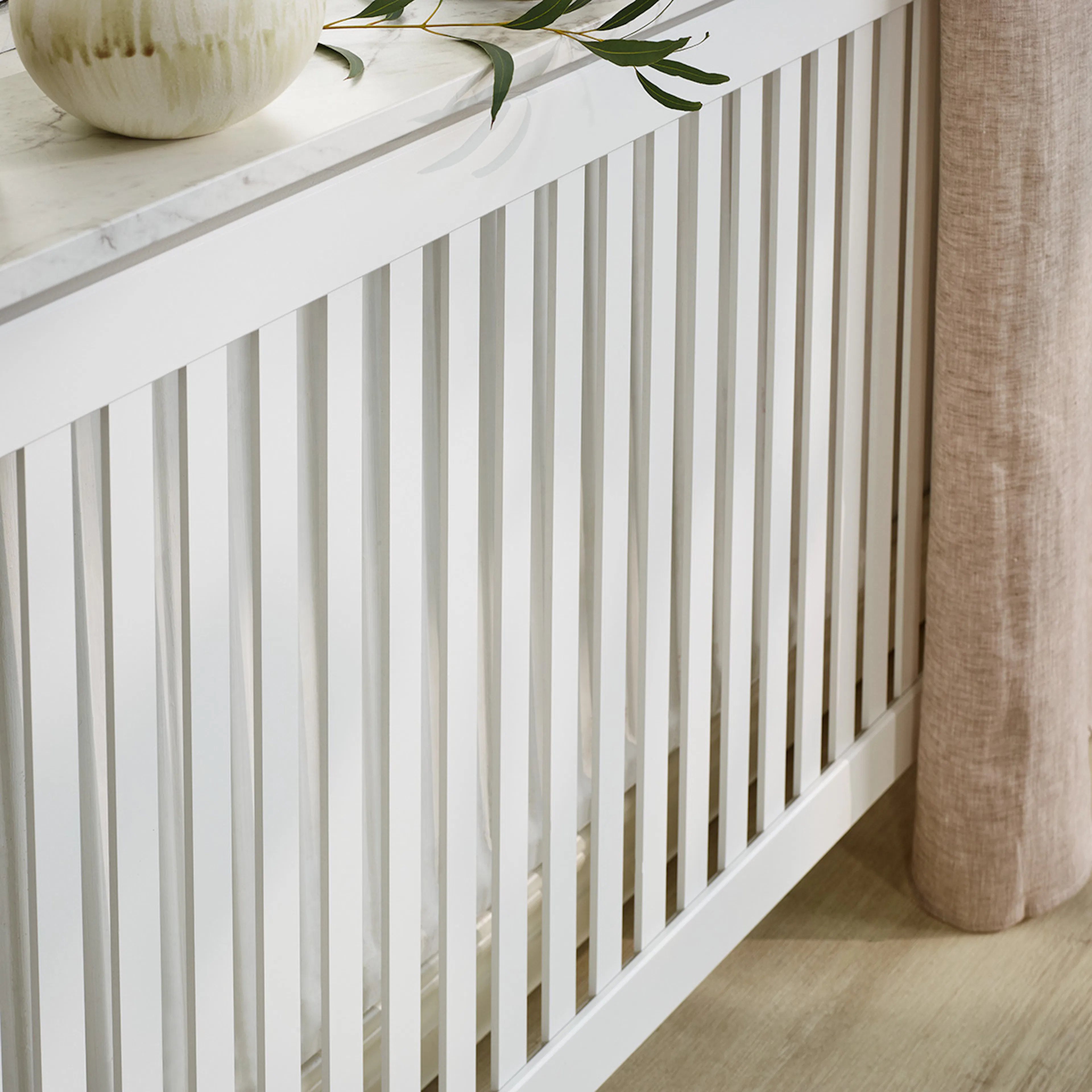Elementskydd Elsa vit 1250x700 mm B: 1250 mm