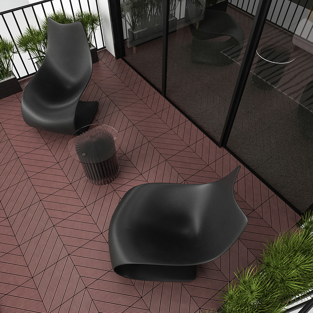 Golvplatta Hestraplattan Deck 45 Soft