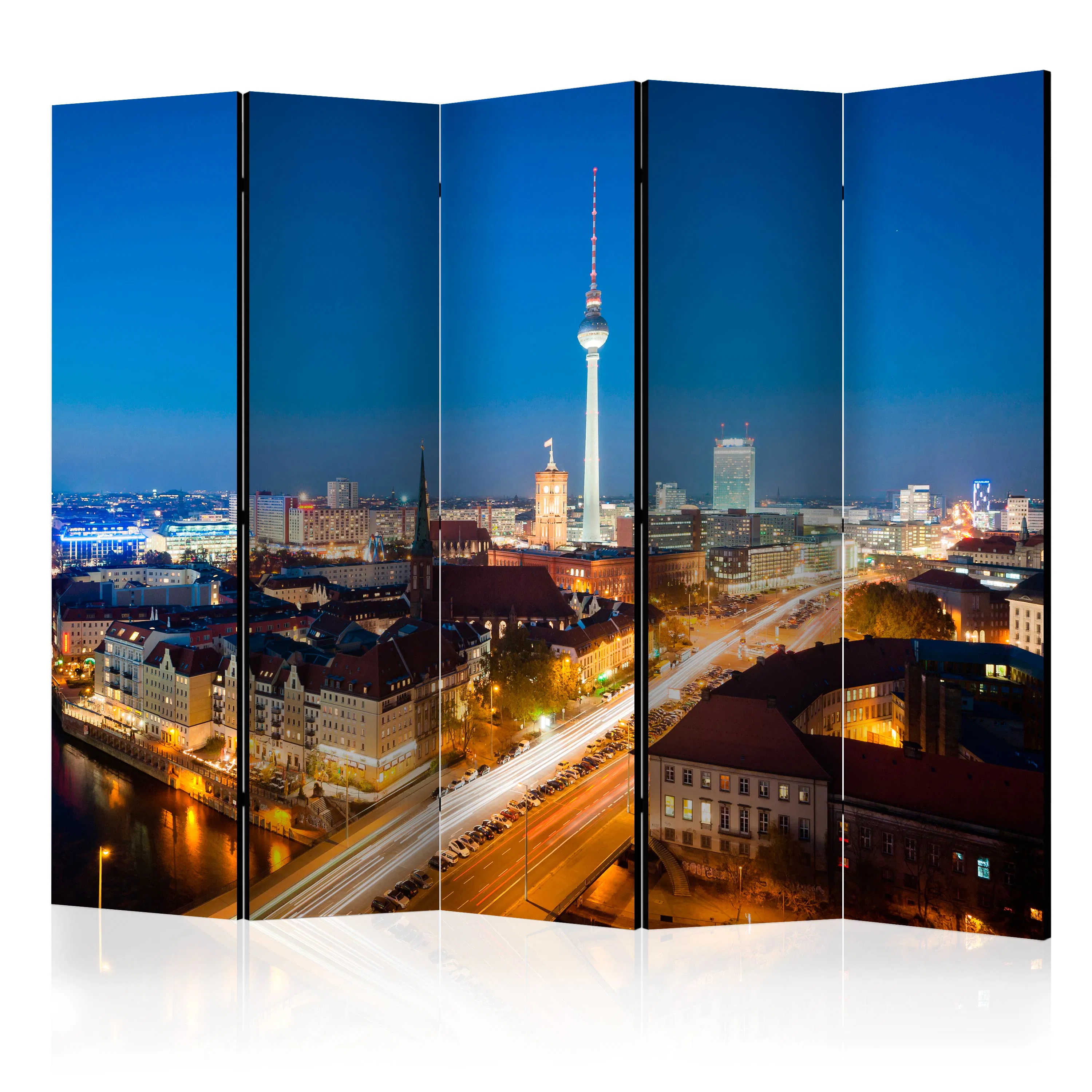 Rumsavdelare Arkiio Berlin by Night II 225x172 cm