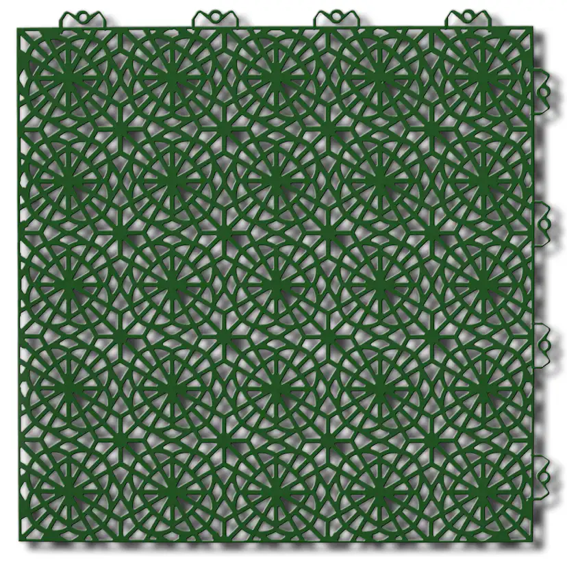 Golvplatta Bergo XL Spring Grass