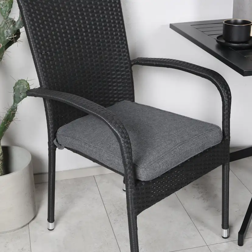 Cafégrupp Venture Home Wella med 2 Andy Trädgårdsstolar Utomhus