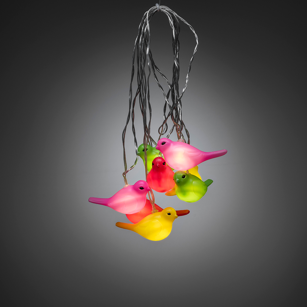 Ljusslinga Gnosjö Konstsmide Fåglar 8