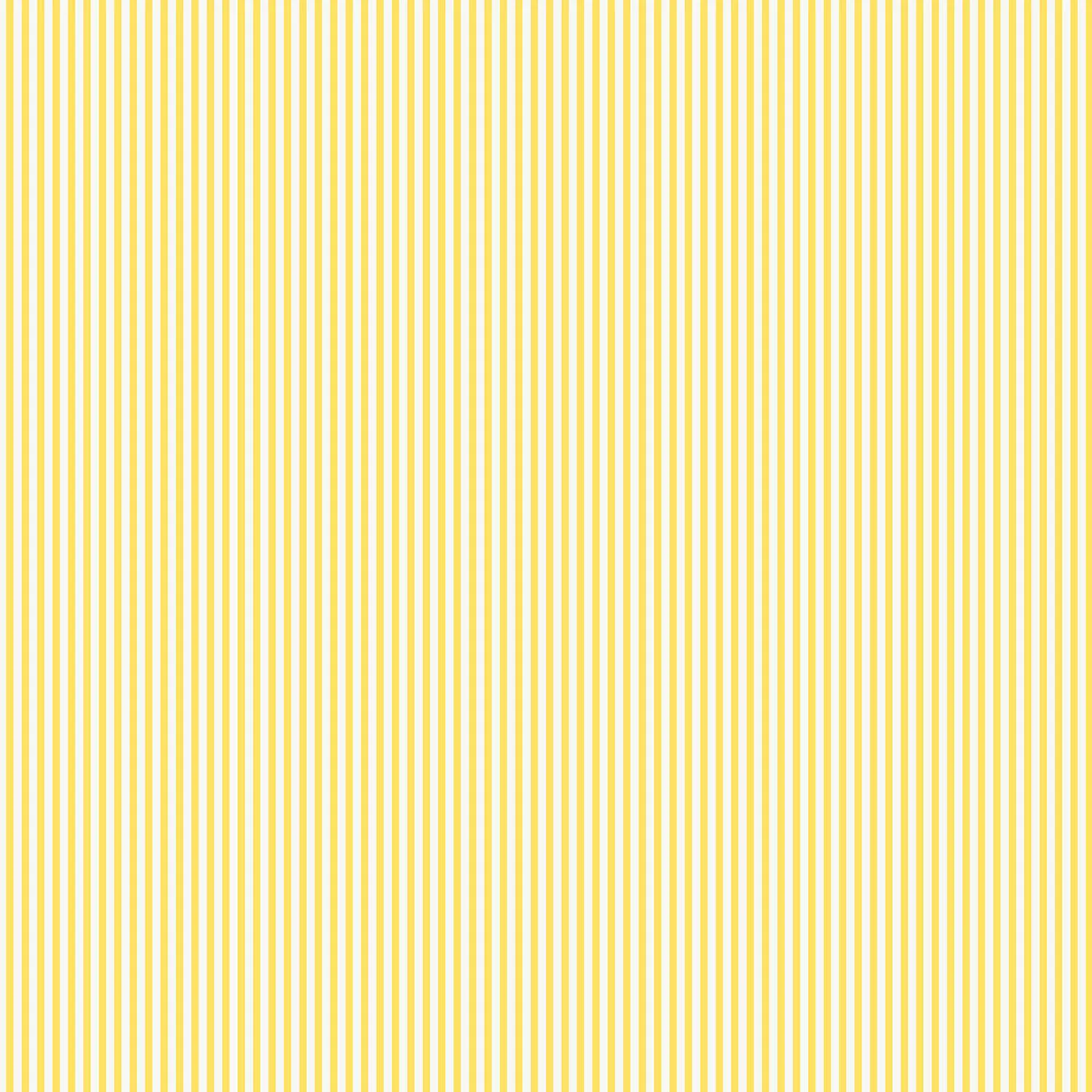 Tapet Joules Country Critters Ticking Stripe Lemon