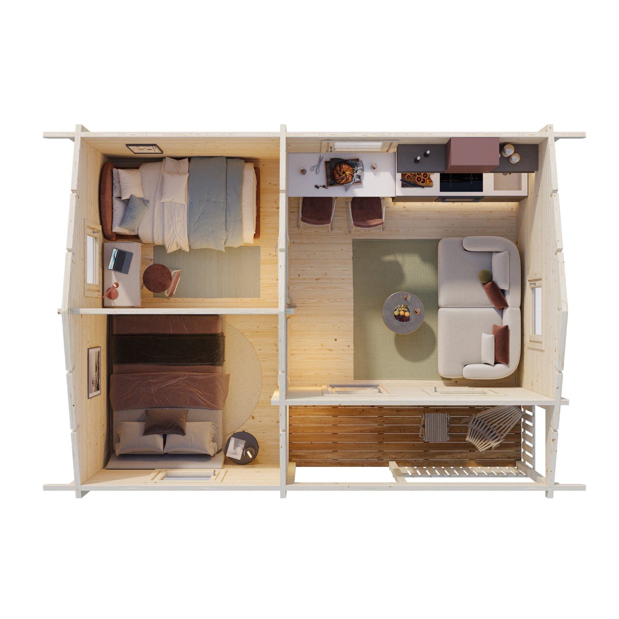Stuga Palmako Anna 29,2 m2