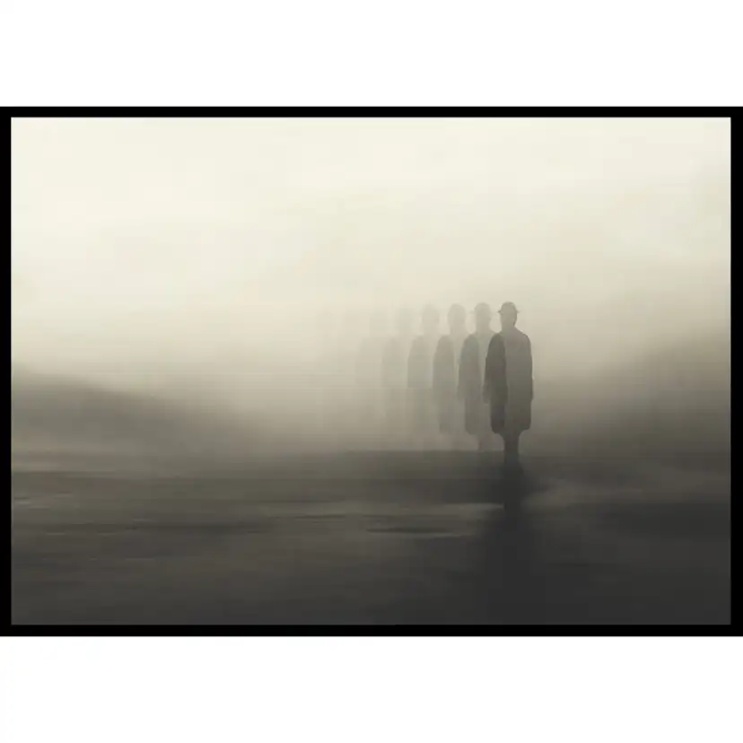 Poster Gallerix Disappearing Into The Fog