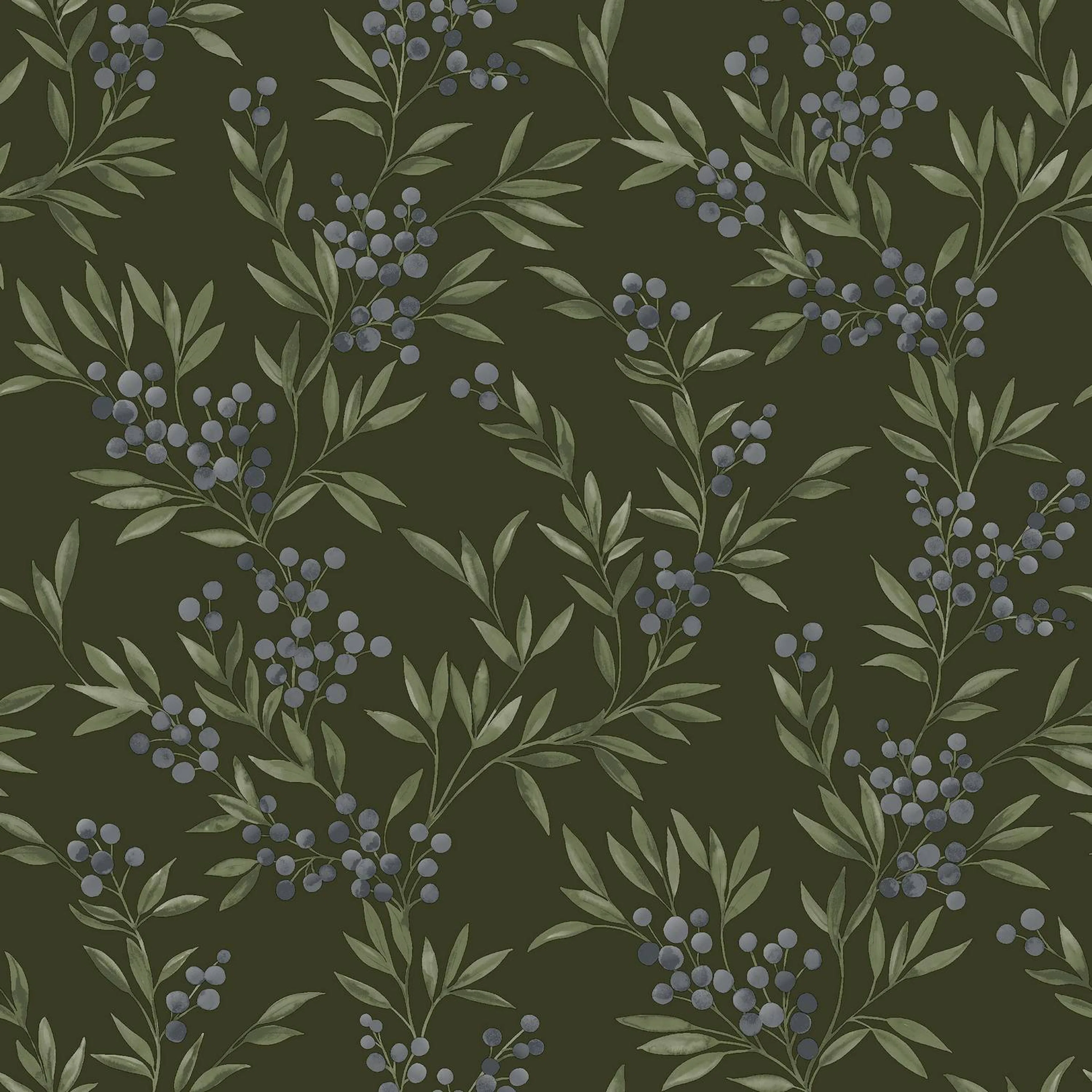 Tapet Boråstapeter Forest Berries 4715