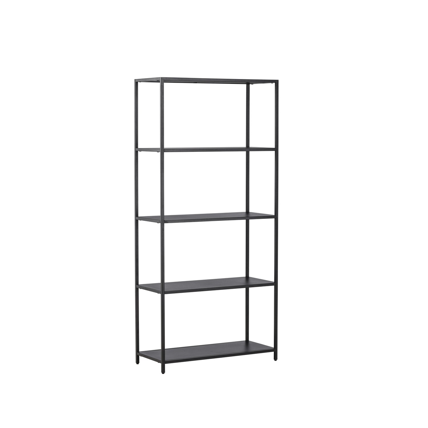 Hylla Venture Home Montevideo Stående Förvaringsmöbel med Hyllplan i Svart Stål
