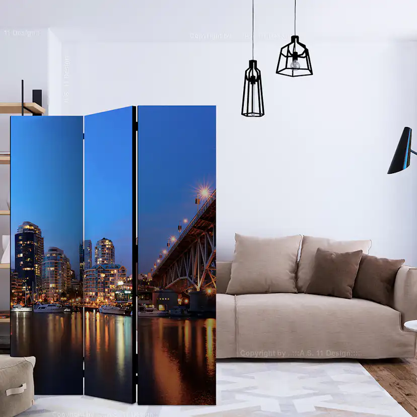 Rumsavdelare Arkiio City Lights 135x172 cm