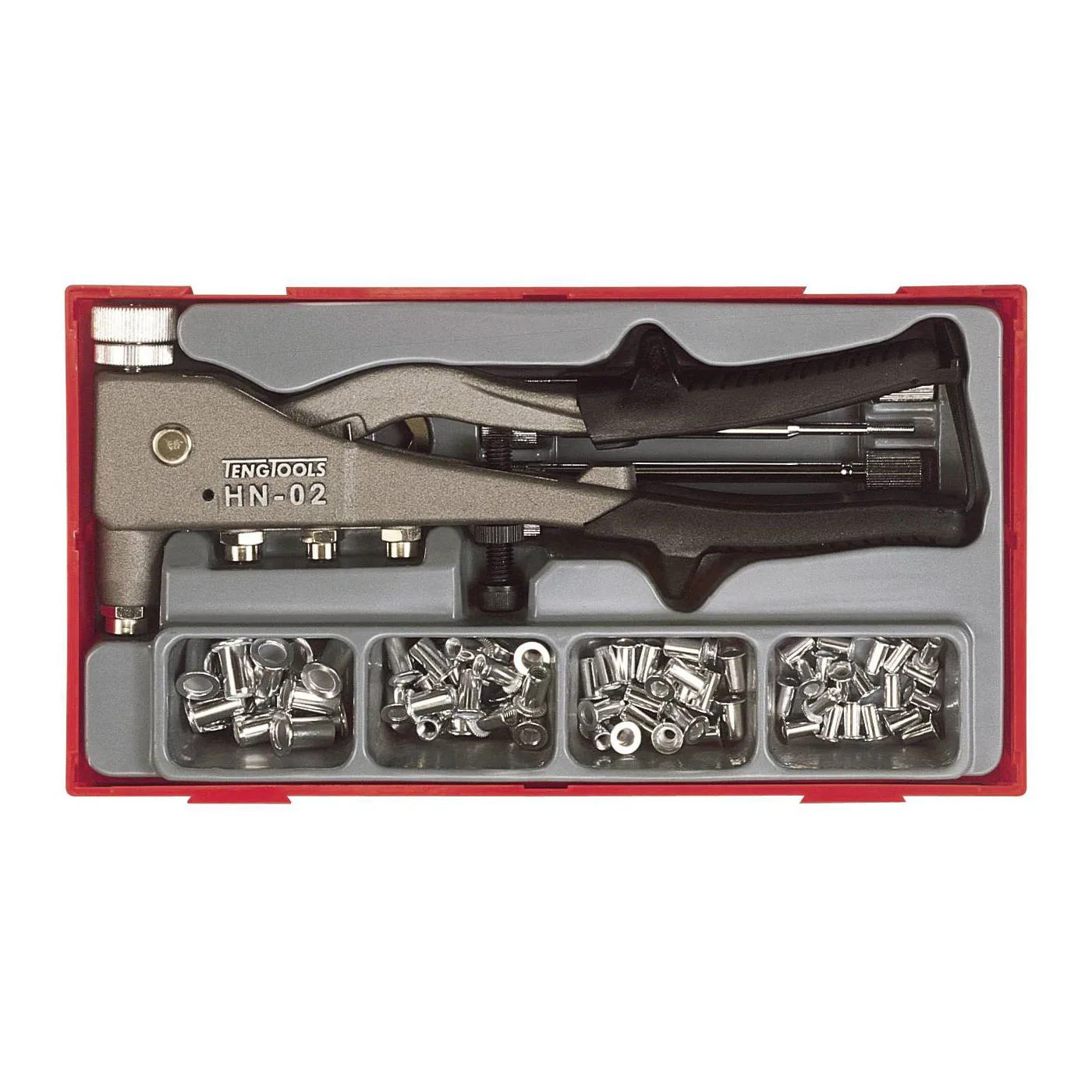 Blindnitmuttersats 81 delar Teng Tools TTNR81