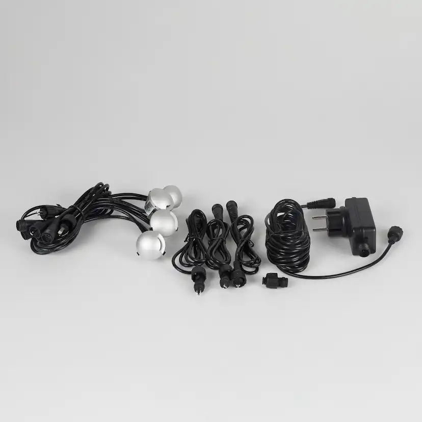 LED-Spot Hide-a-lite Steplight Garden Kit Utebelysning