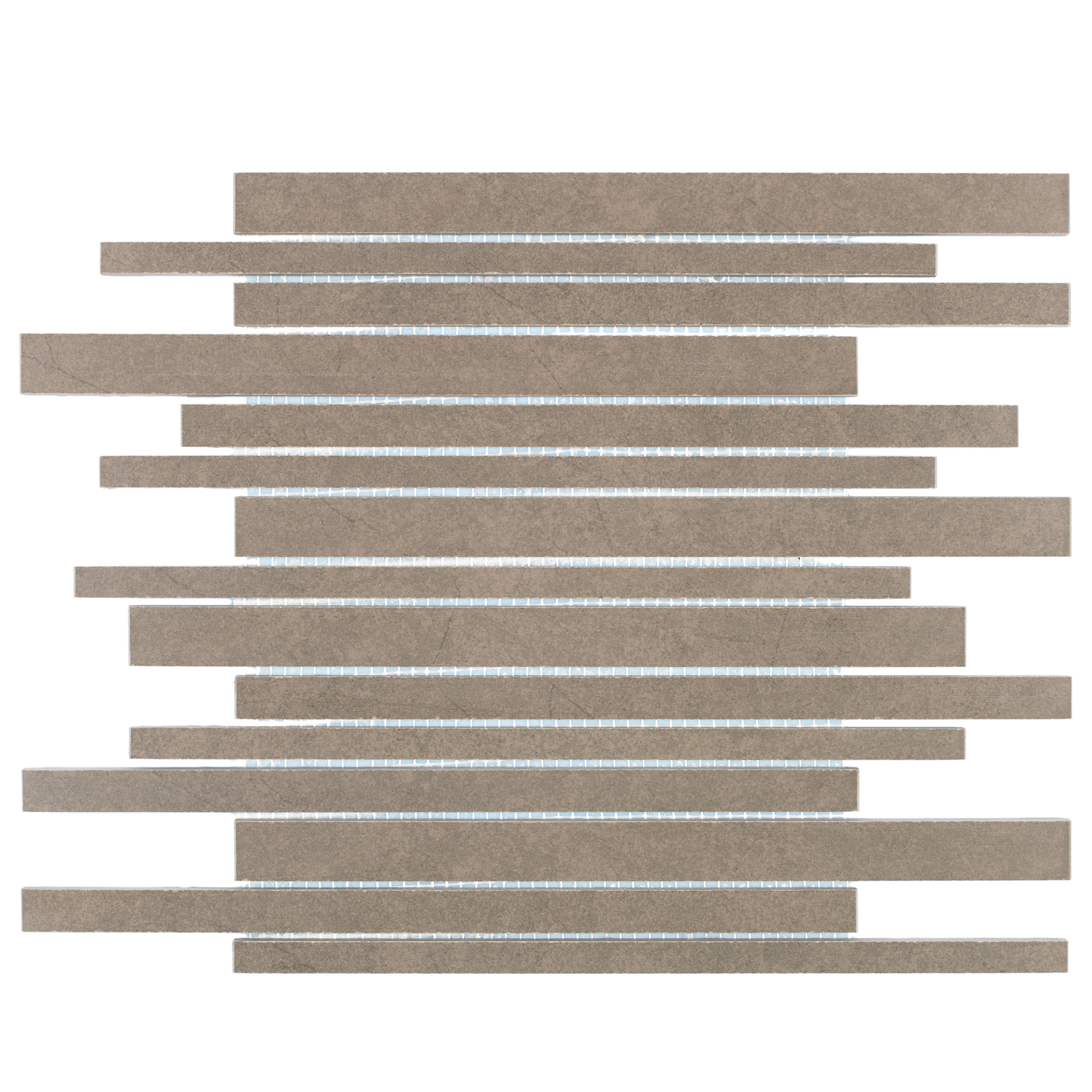 Klinker Arredo Quartz Brun Mosaic Brick 2x30 cm