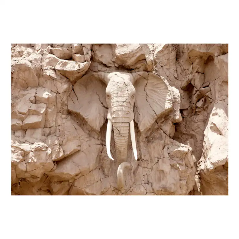 Fototapet Arkiio Elephant Carving South Africa