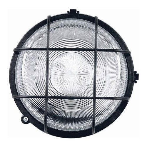 Gallerarmatur Malmbergs Rund Svart 100w