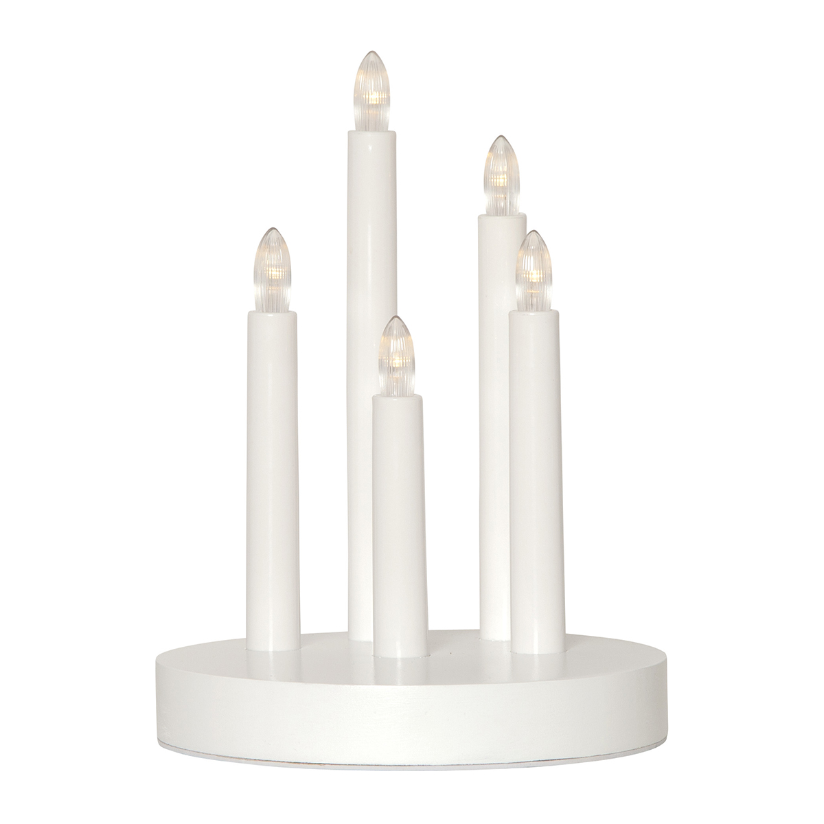 Ljusstake DORIS White White