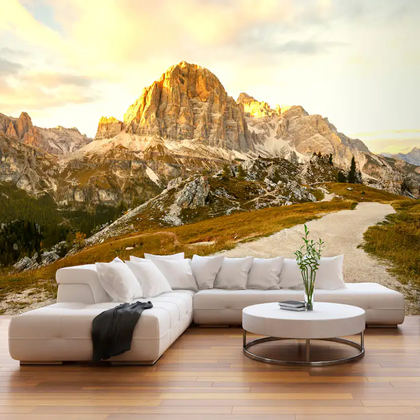 Fototapet Arkiio Självhäftande Beautiful Dolomites