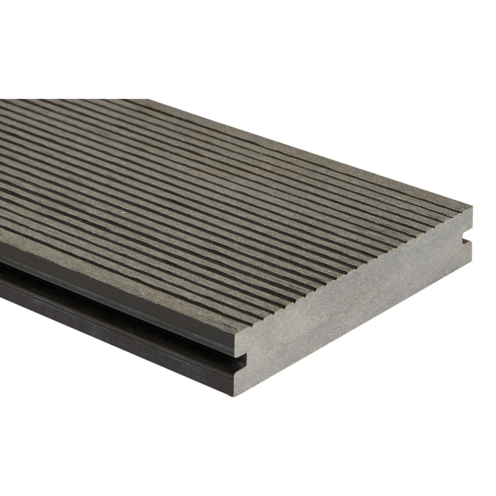 Komposittrall gop Woodlon Ljusgrå Solid 5400 mm Helpall