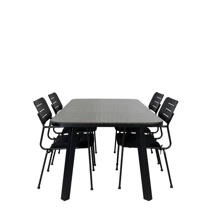 Matgrupp Venture Home Olle med 4 Nime Matstolar