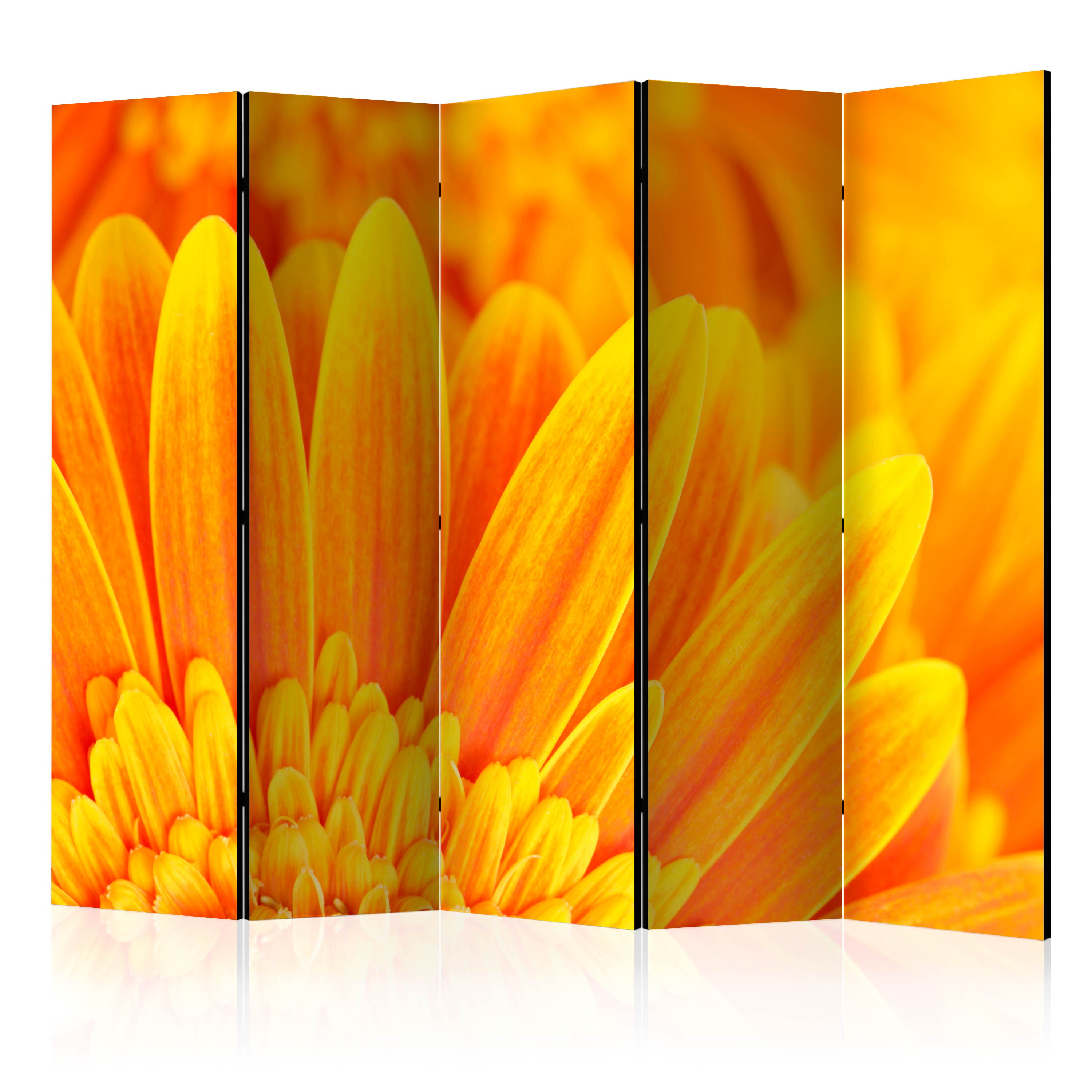 Rumsavdelare Arkiio Yellow Gerbera Daisies II 225x172 cm