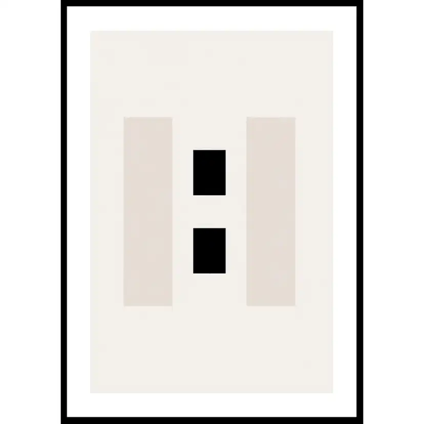 Poster Gallerix Abstract Simplicity No2