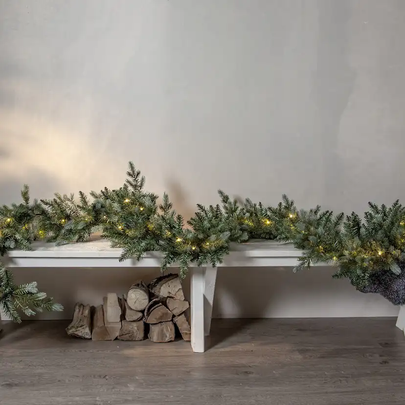 Grangirlang Star Trading Greyland i Grön, 300 cm