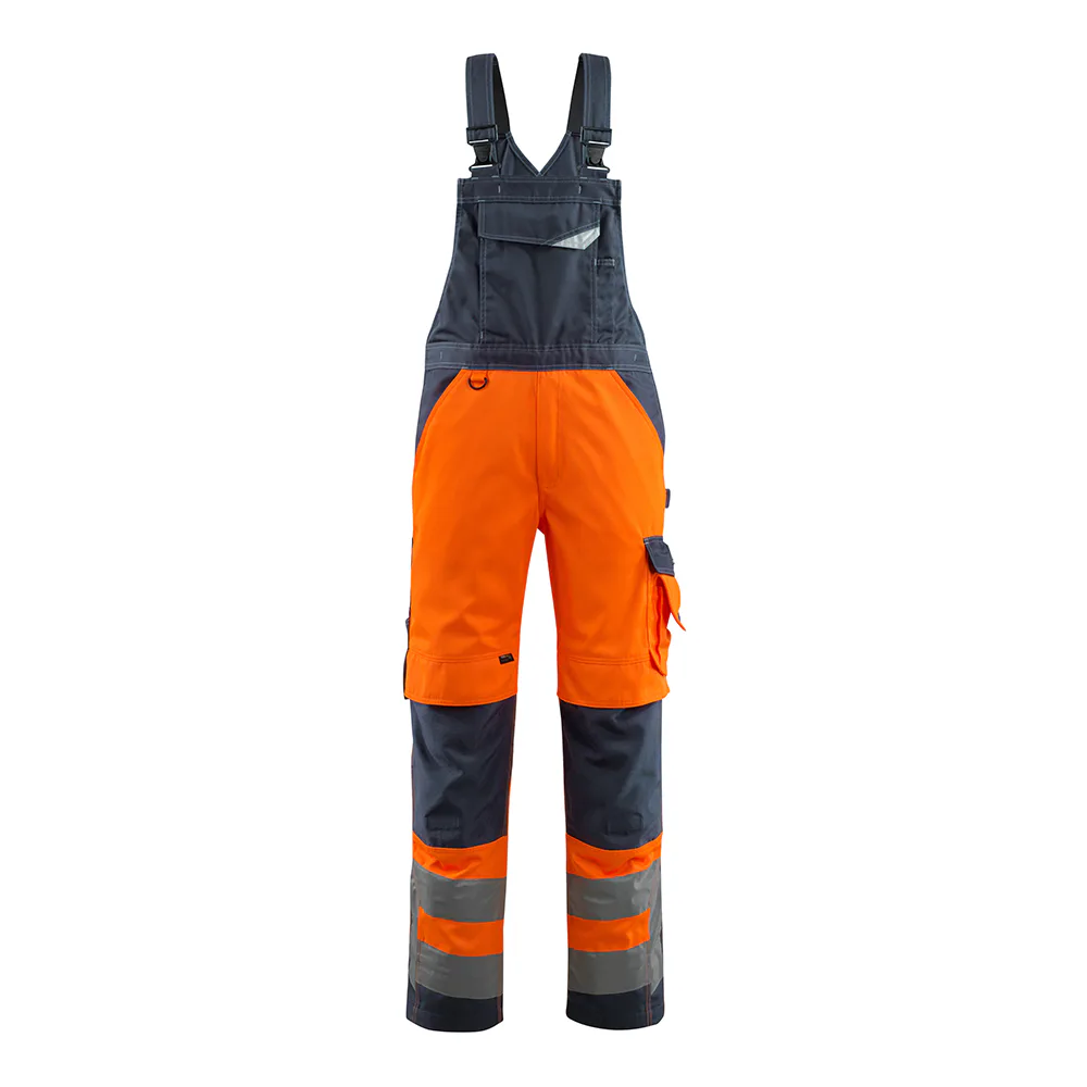 Hängselbyxor med knäfickor Mascot Safe 15569-860