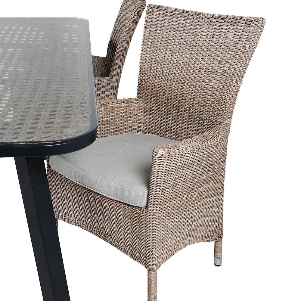 Matgrupp Venture Home Olle med 4 Tosca Matstolar