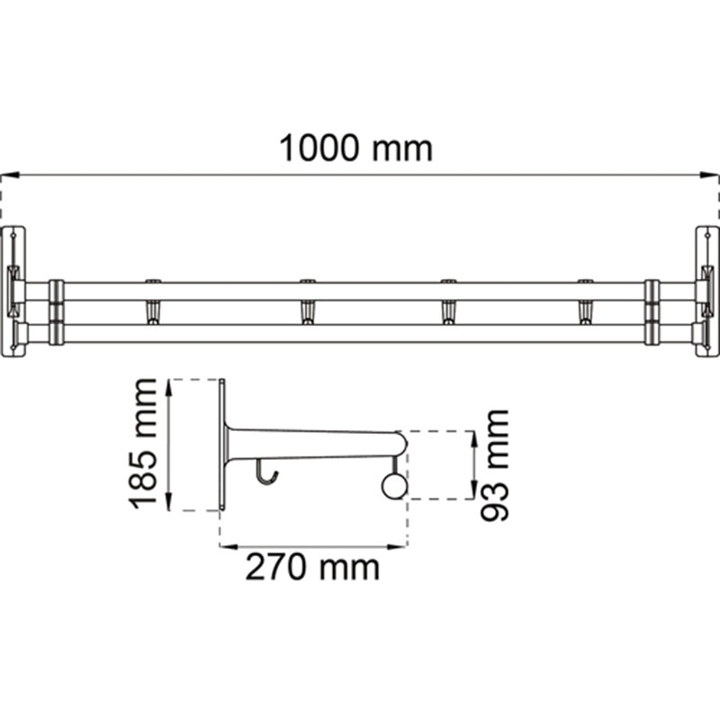 Hatthylla Habo Elegant Plus 100 cm