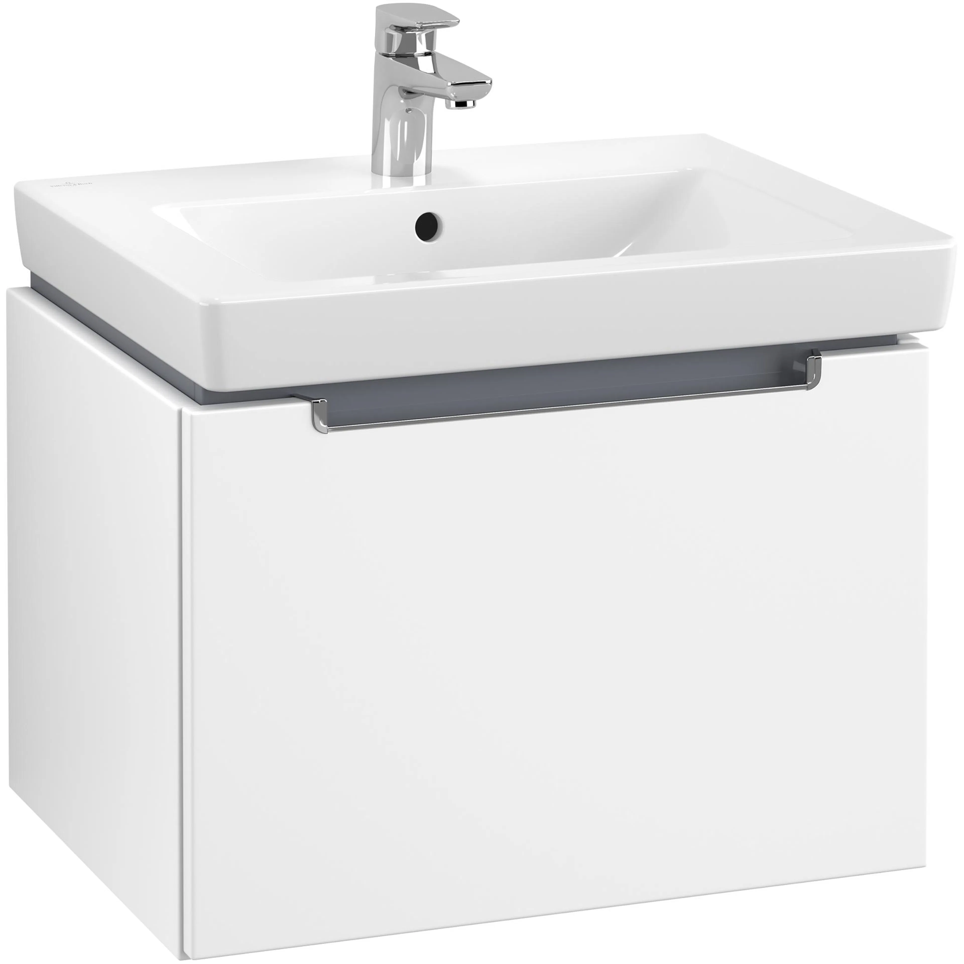 Tvättställsskåp Villeroy & Boch Subway 2.0 med 1 Låda