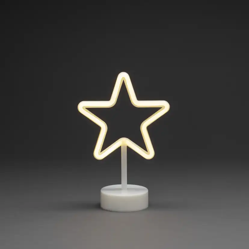 Dekorationsbelysning Gnosjö Konstsmide Stjärna med Ljusslang LED