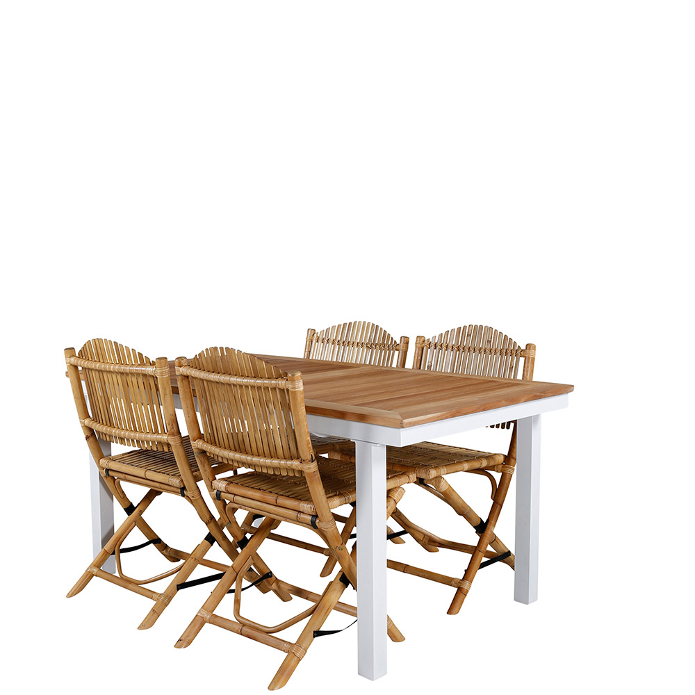 Matgrupp Venture Home Pave med 4 Cane Stolar GR21866