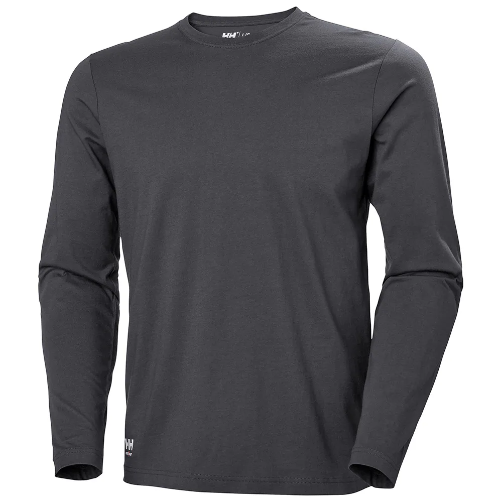 T-Shirt Helly Hansen Workwear 79169 L.Grå Långärm Manchester