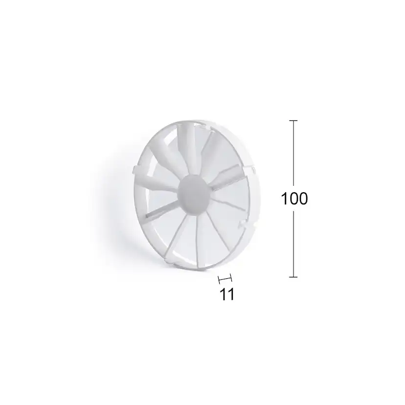 Kallrasskydd Habo Ventit 100mm