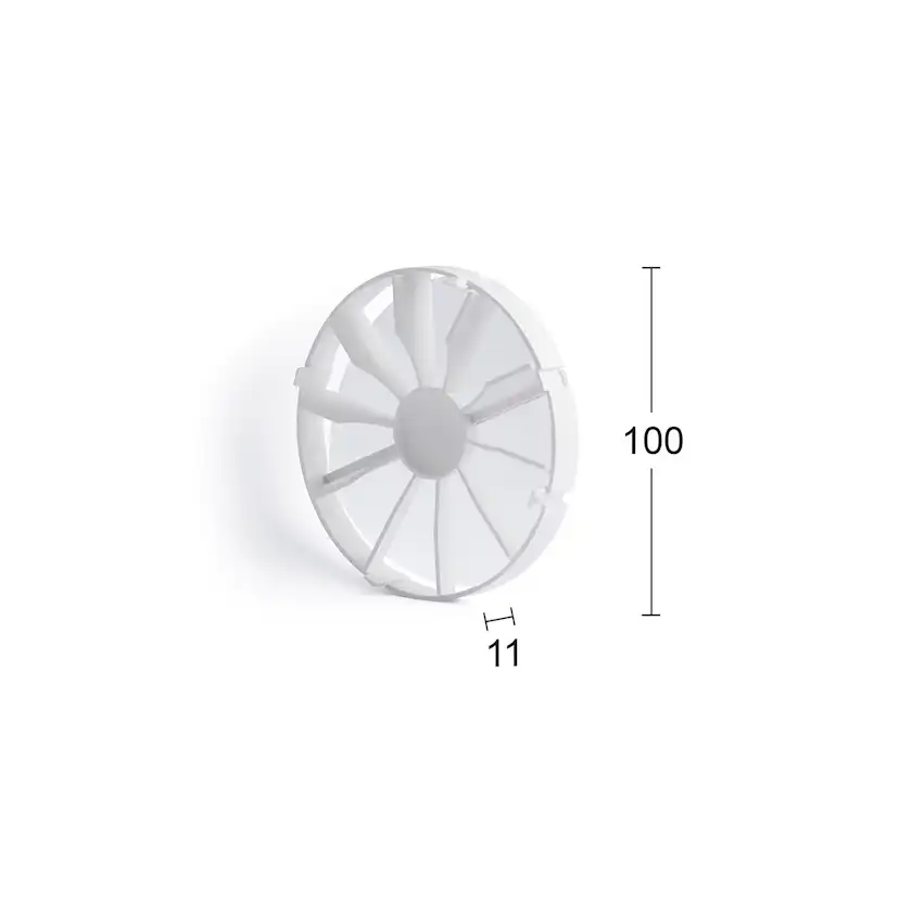 Kallrasskydd Habo Ventit 100mm