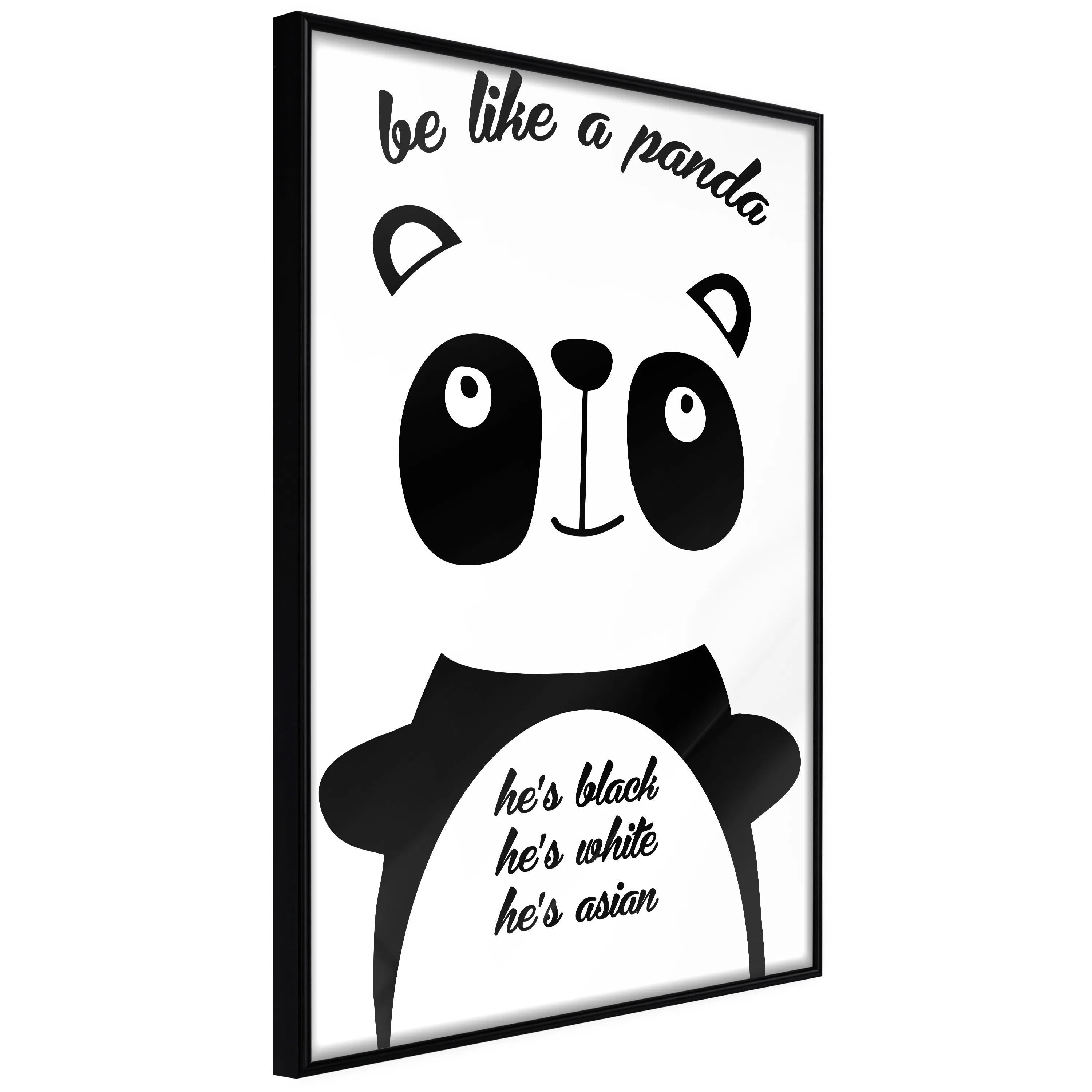 Poster Artgeist Affisch Be Like a Panda