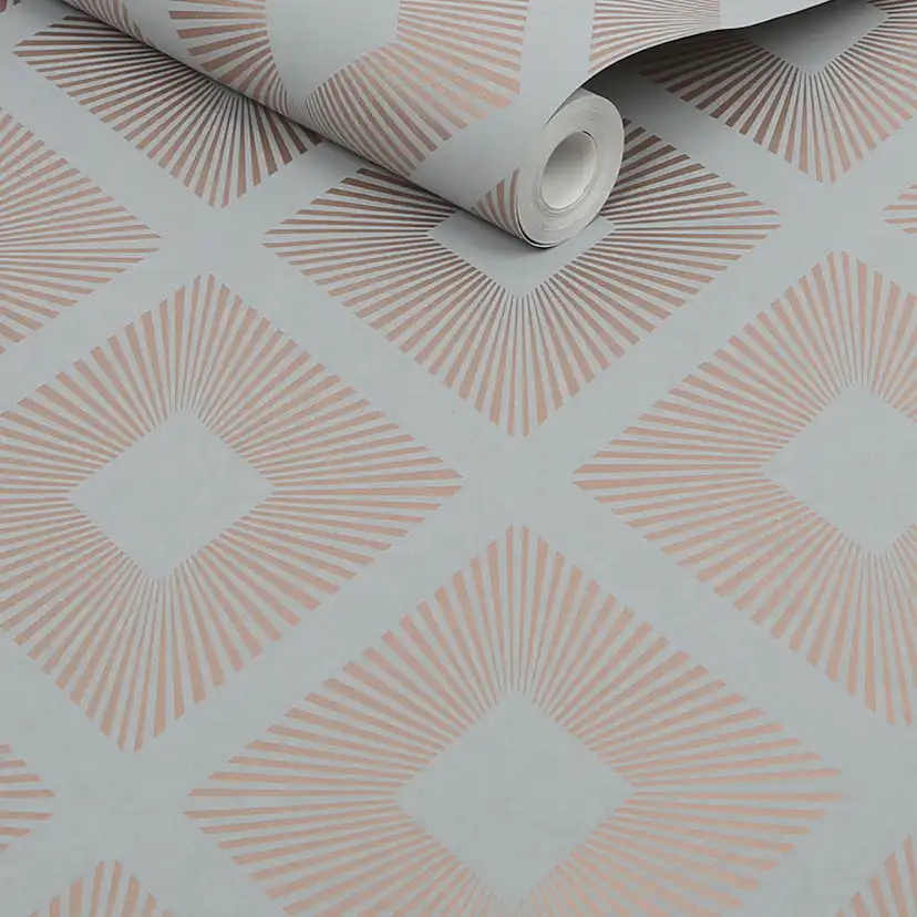 Tapet NEXT Deco Triangle Grey