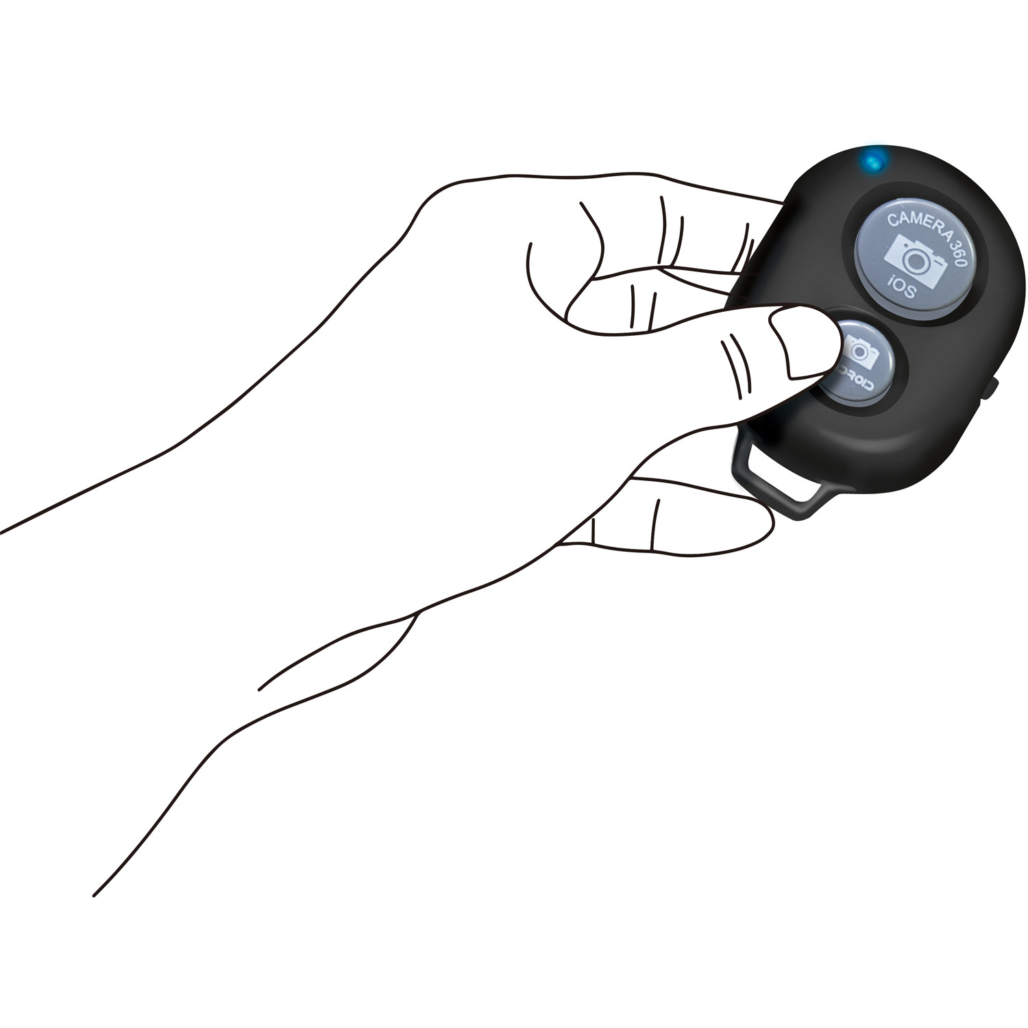 Ljusring LogiLink För Smartphone Ø25cm Med Bordsstativ