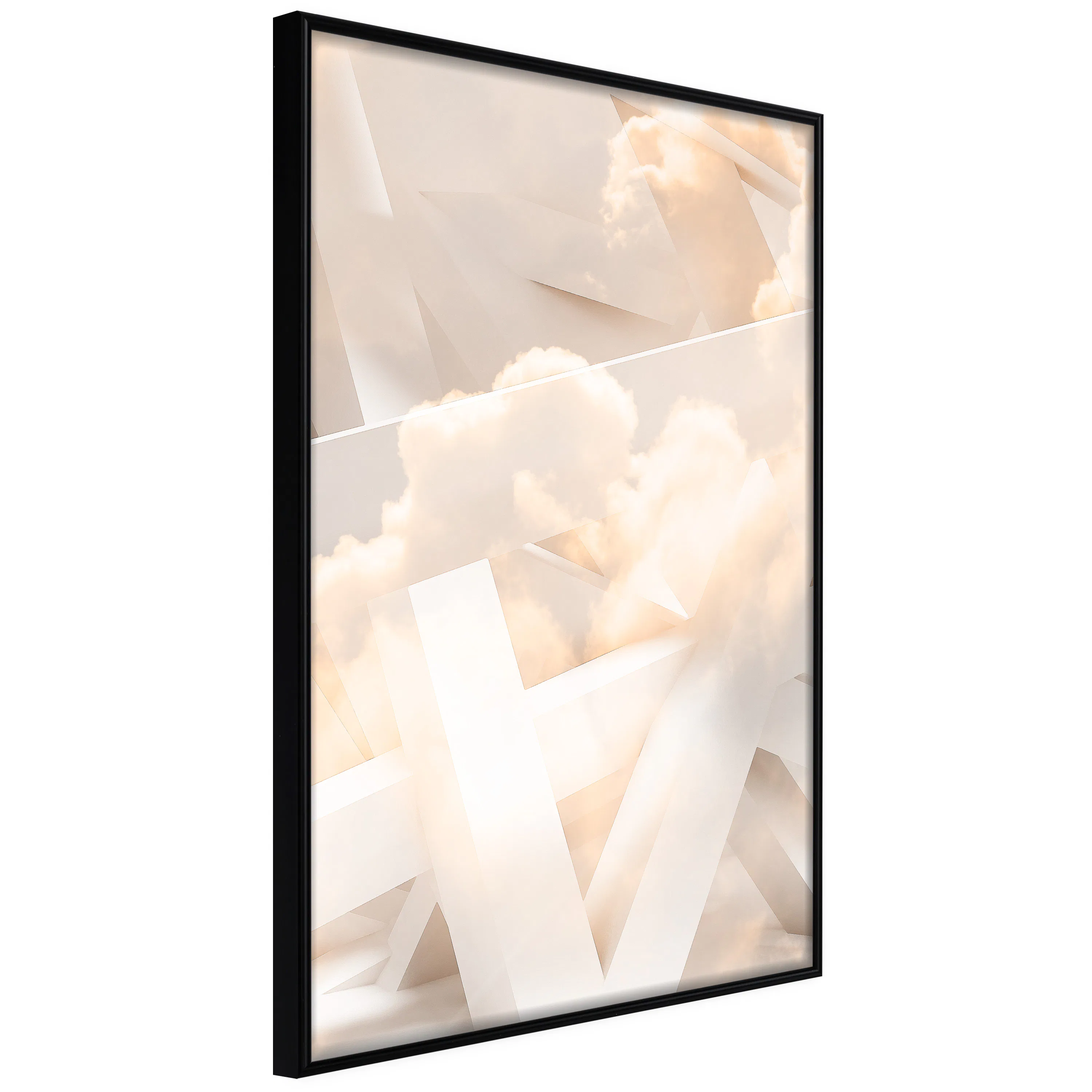 Poster Artgeist Affisch Abstraction with Clouds