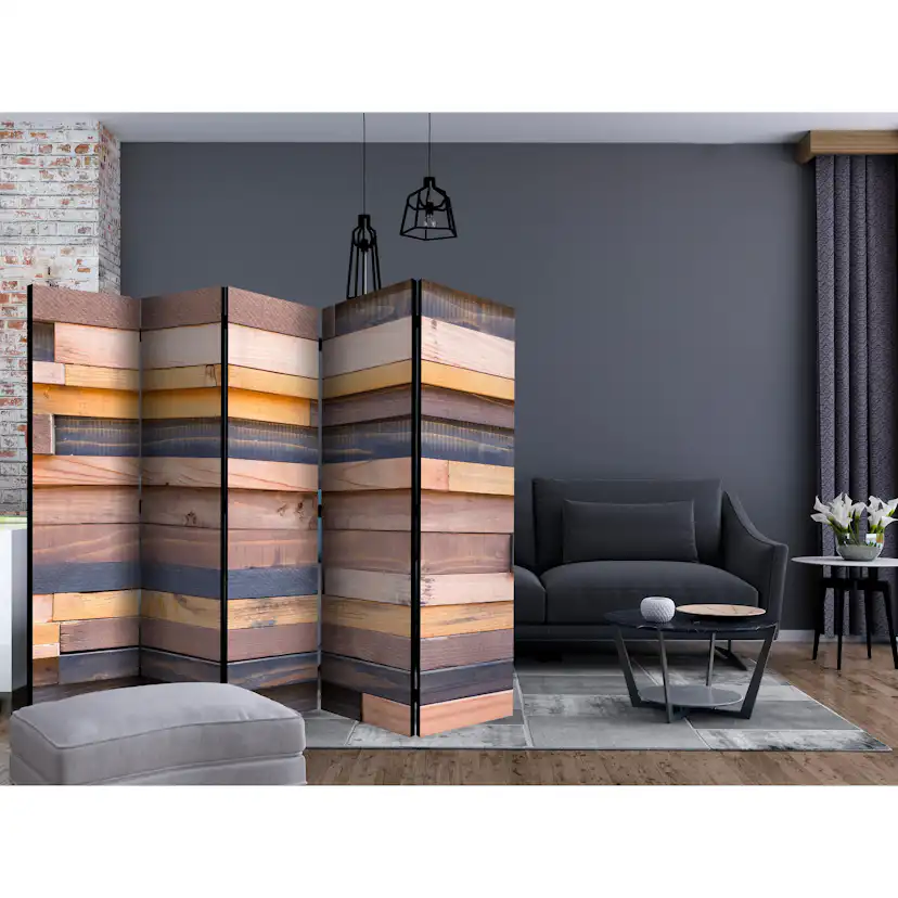 Rumsavdelare Arkiio Wooden Castle II 225x172 cm
