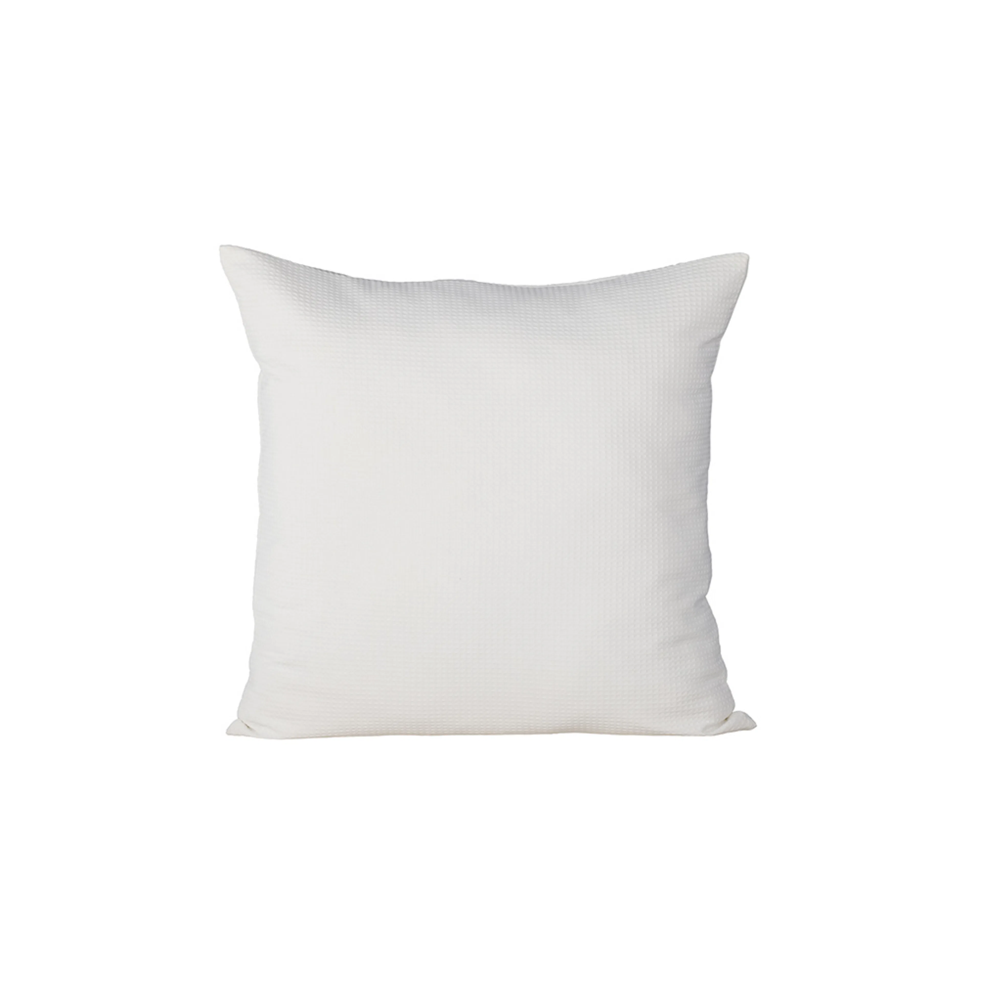 Celine Cushion Cover Poly Waffle - White Vit