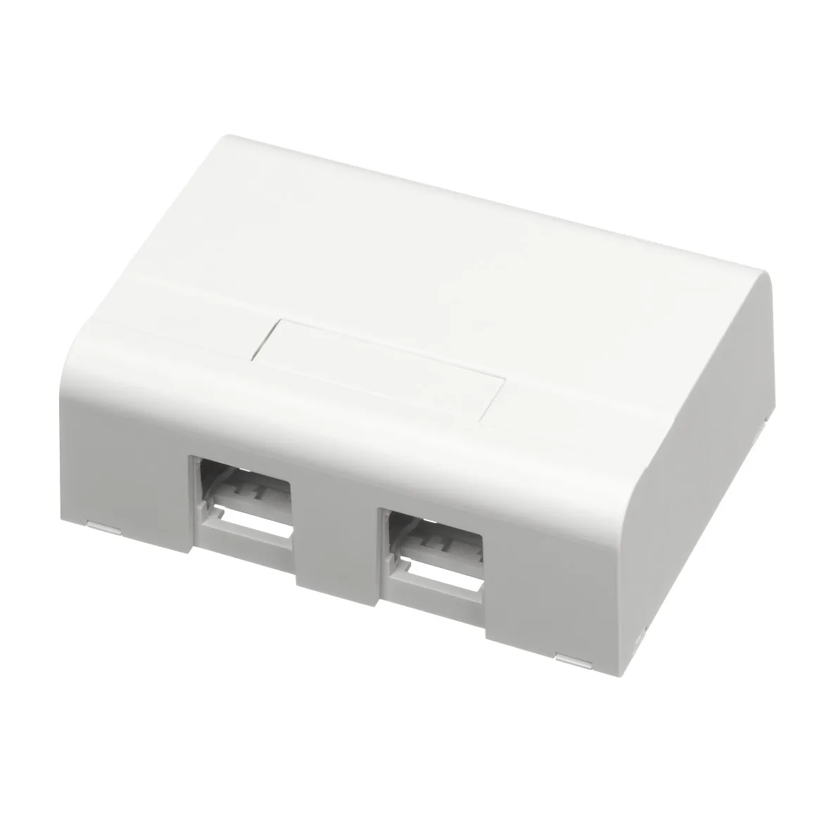 Montagebox Schneider Electric 2XRJ45 Vit