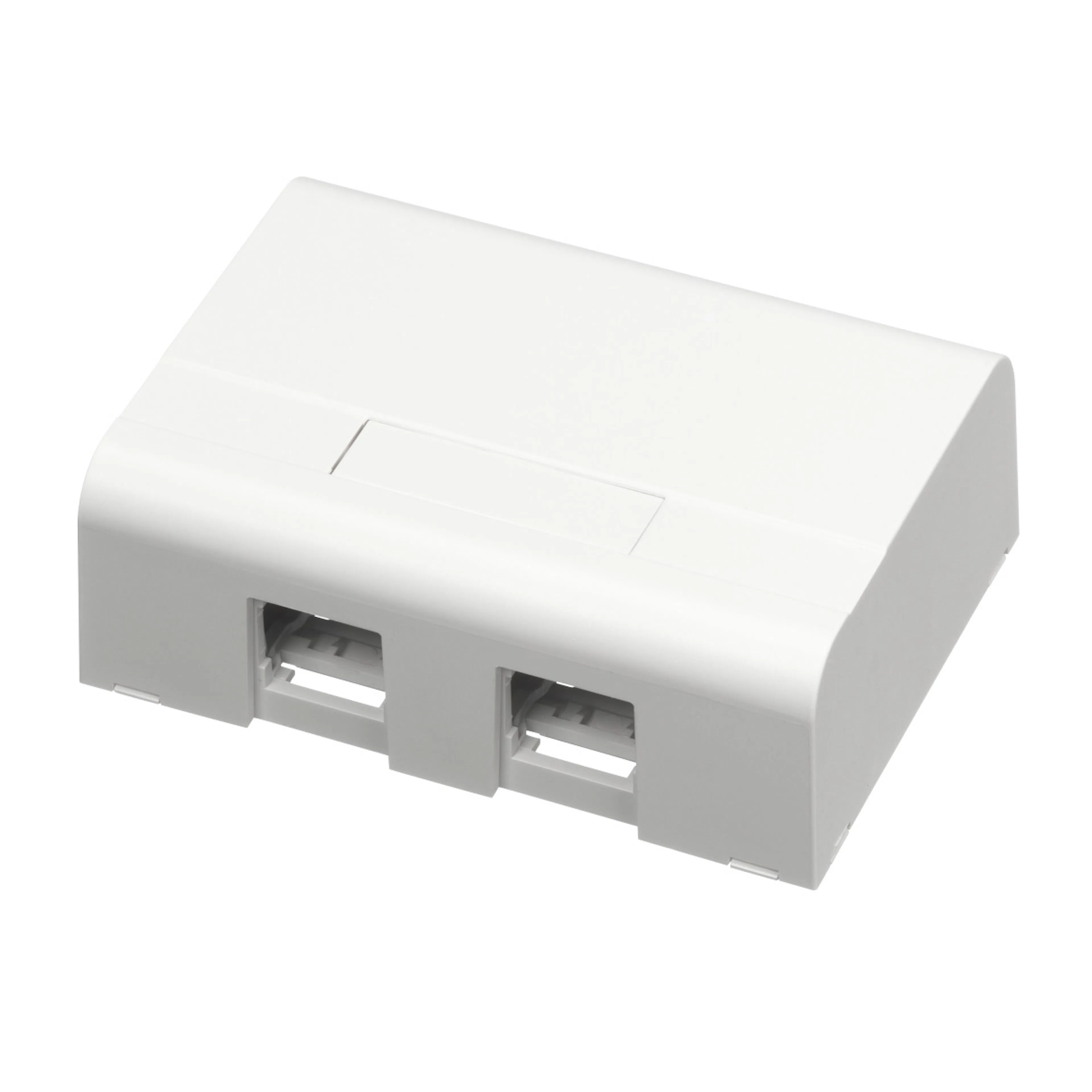 Montagebox Schneider Electric 2XRJ45 Vit