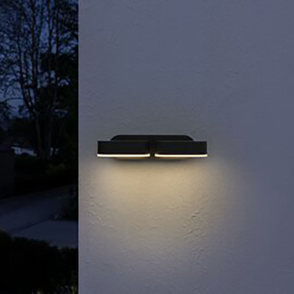 Väggarmatur Ledvance Endura Minispot II Grå 13W IP44
