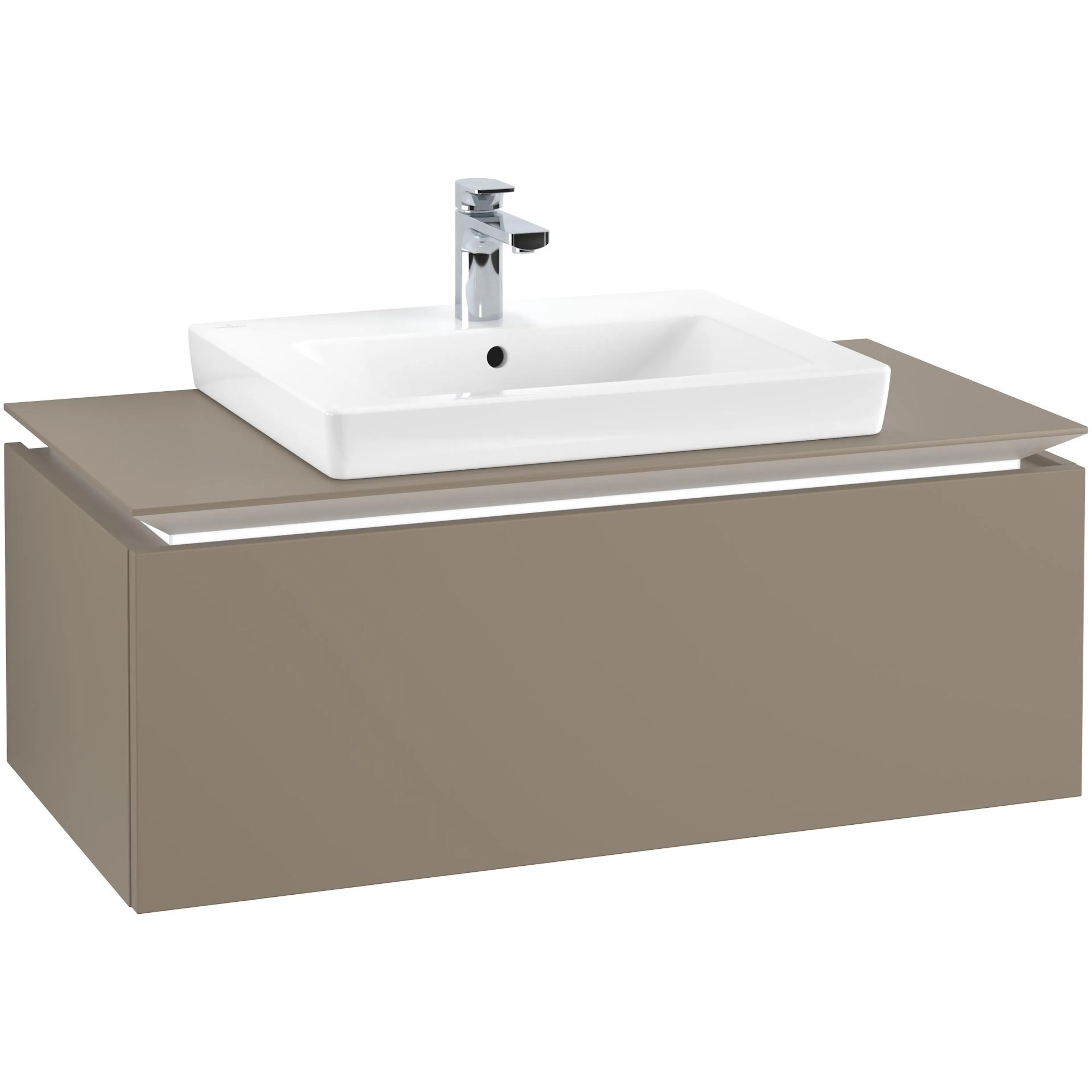 Tvättställsskåp Villeroy & Boch Legato Kompakt 1000 med 1 Låda för Tvättställ från Finion & Subway