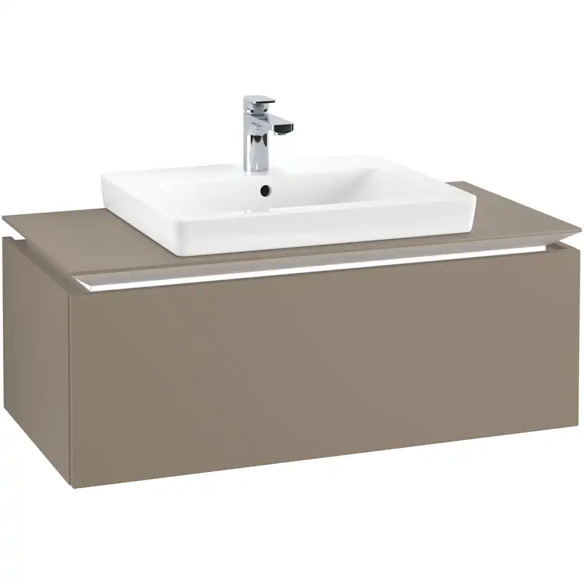 Tvättställsskåp Villeroy & Boch Legato Kompakt 1000 med 1 Låda för Tvättställ från Finion & Subway