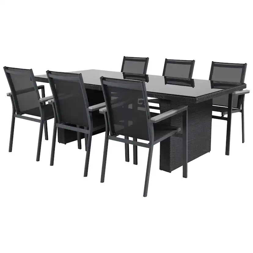 Matgrupp Venture Home Pishi 200 med 6 Pincy Stolar