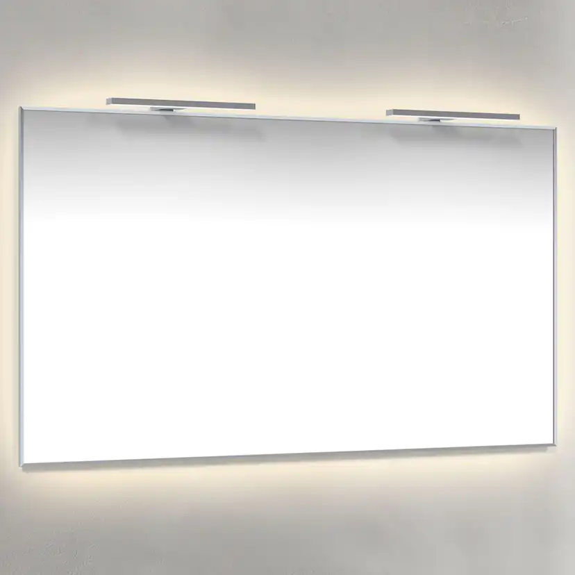 Spegel Macro Design Crown Ambilight T-belysning Med Ram