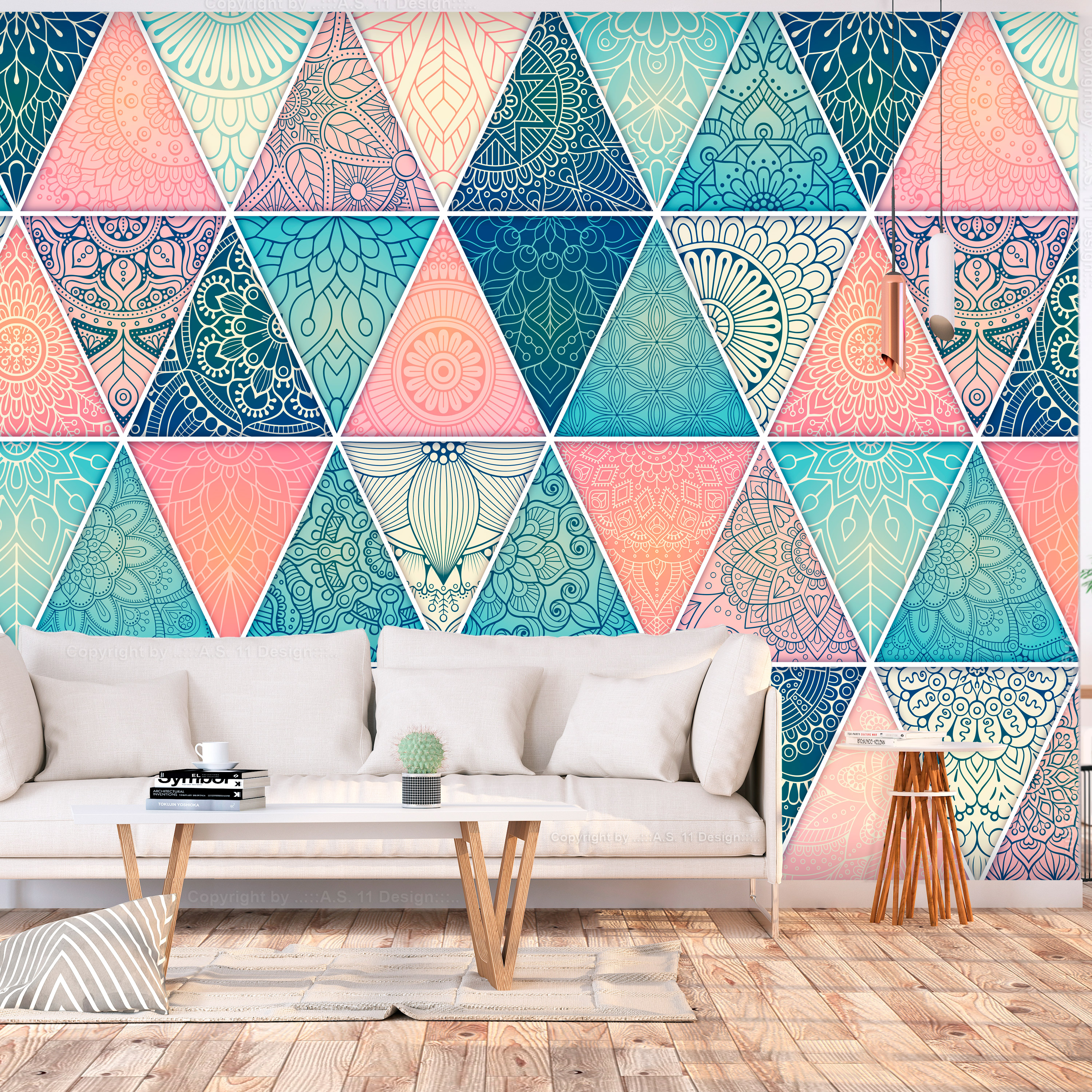 Fototapet Arkiio Oriental Triangles