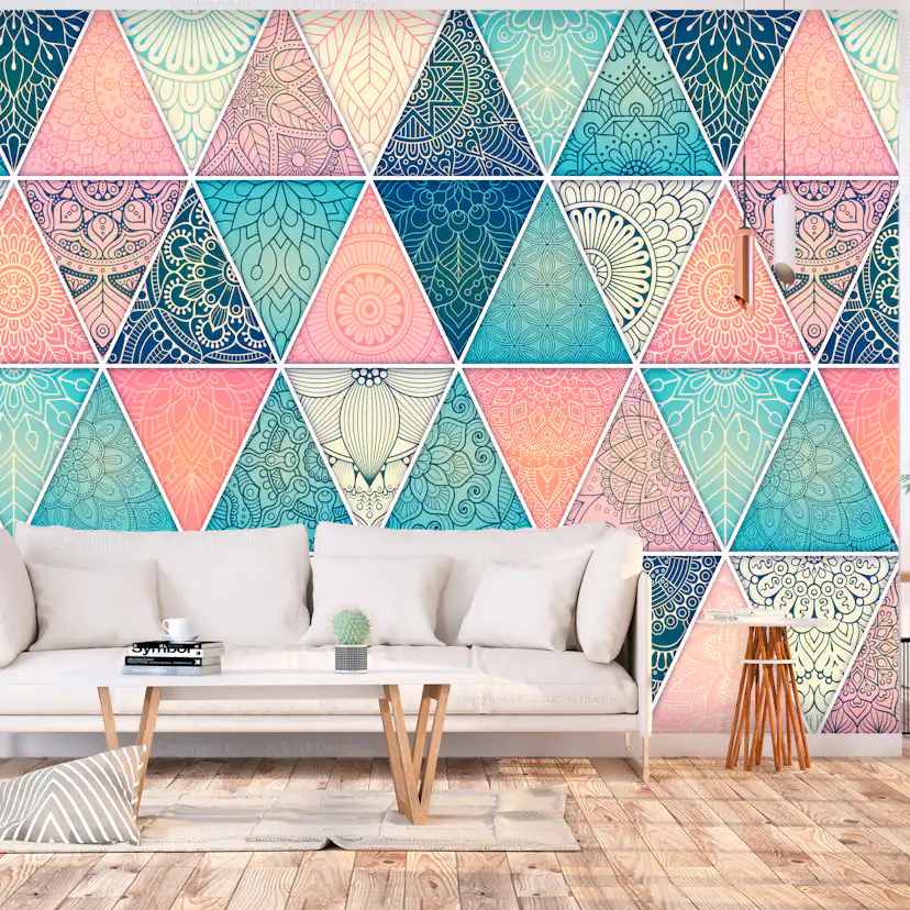 Fototapet Arkiio Oriental Triangles