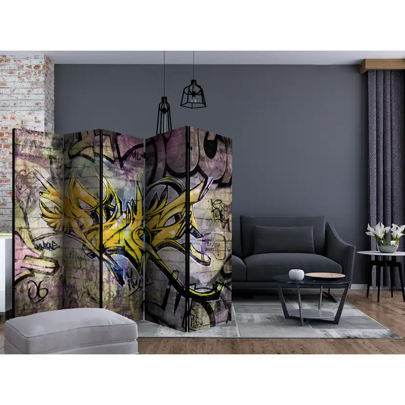 Rumsavdelare Arkiio Stunning Graffiti II 225x172 cm